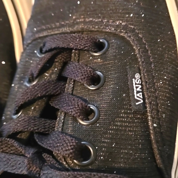 HP!  Vans Off The Wall Glitter Sneakers - Picture 6 of 11